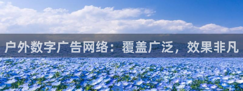 杏宇平台开户：户外数字广告网络：覆盖广泛，效果非凡