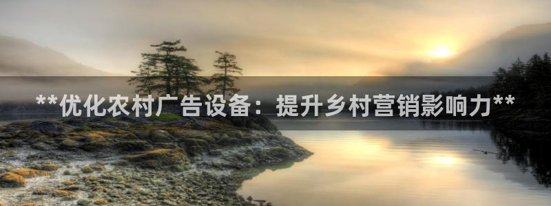 杏宇平台测速链接：**优化农村广告设备：提升乡村营销影响力**