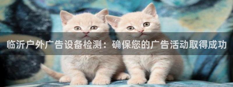 杏宇平台招商：临沂户外广告设备检测：确保您的广告活动取得成功