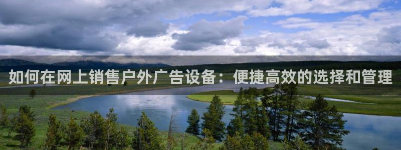 杏宇平台注册地址：如何在网上销售户外广告设备：便捷高效的选择和管理