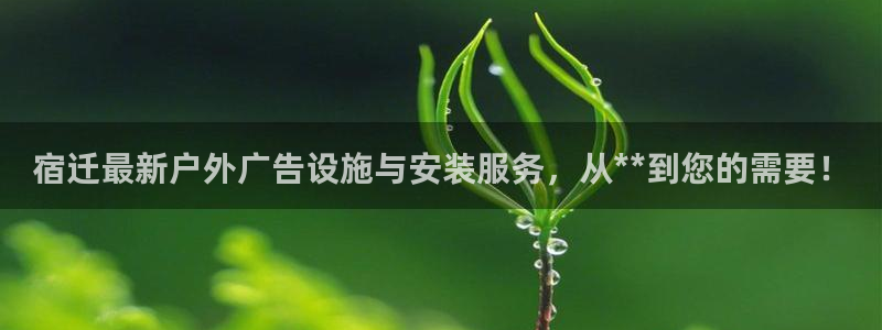 杏宇平台注册地址在哪里：宿迁最新户外广告