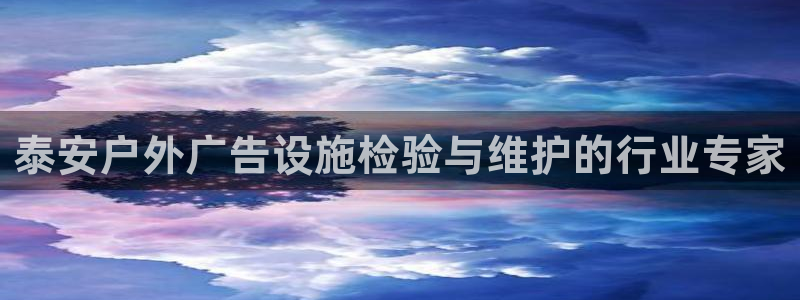 杏宇官方平台官网：泰安户外广告设施检验与