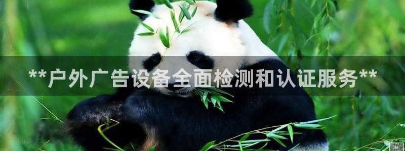 杏宇平台主管：**户外广告设备全面检测和认证服务**